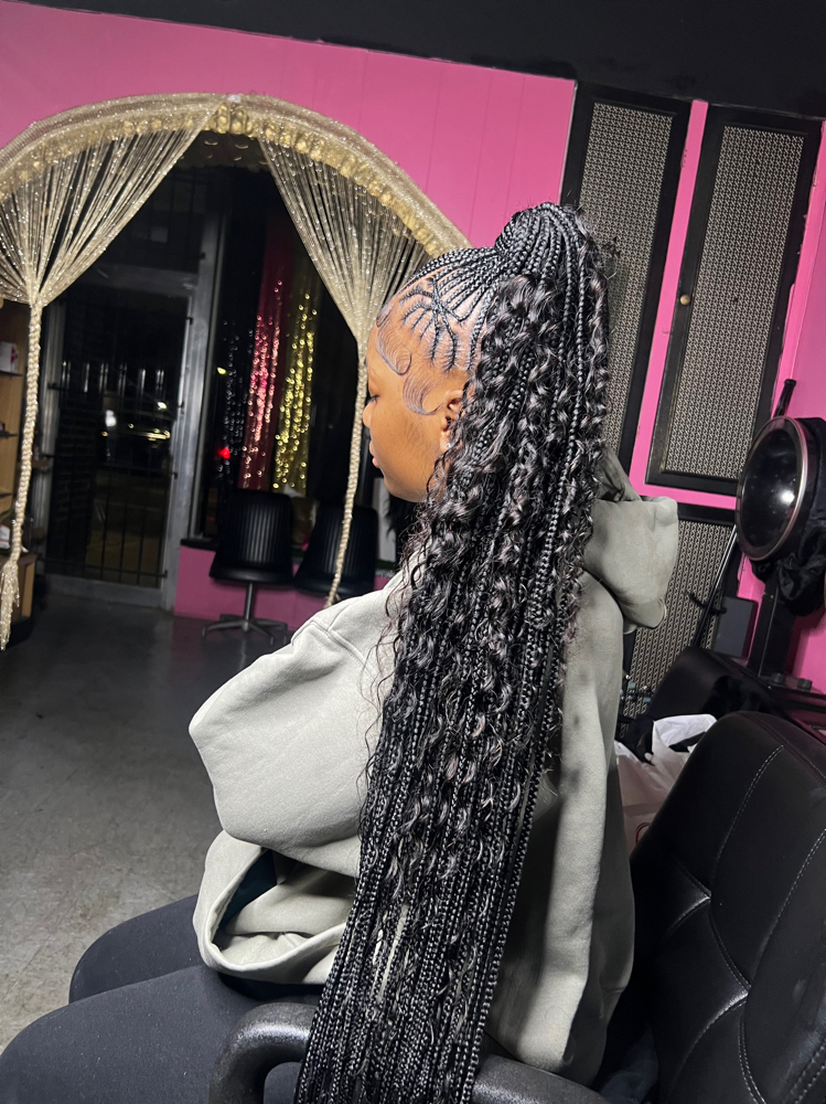 Small Stitch Ponytail