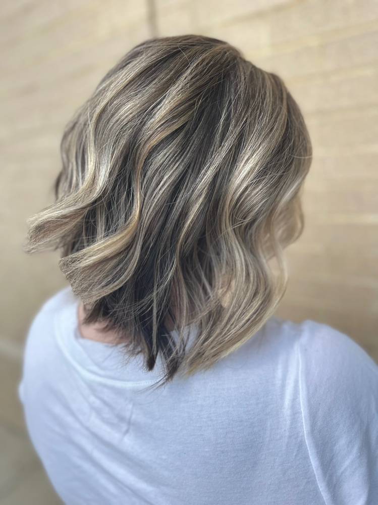 Partial Highlight and Haircut