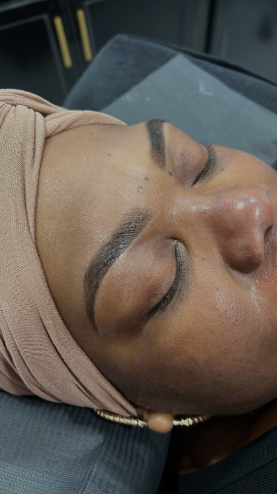brow wax + hybrid stain