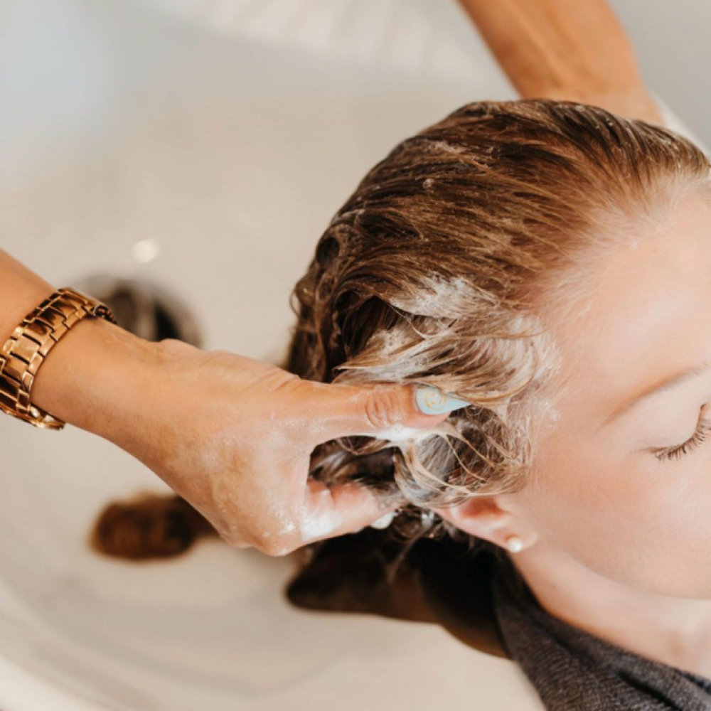 Add on Scalp Scrub at Hair by Lexi in placerville, CA