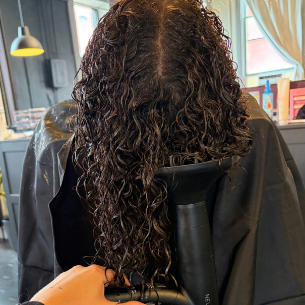 Curly Cut at Salon Atlas in Dayton, OH