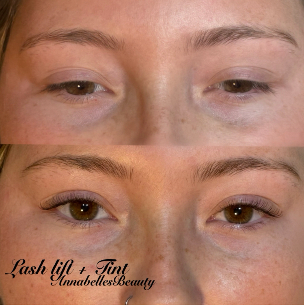 Lash Lift + Tint at ANNABELLES BEAUTY in Oceanside, CA