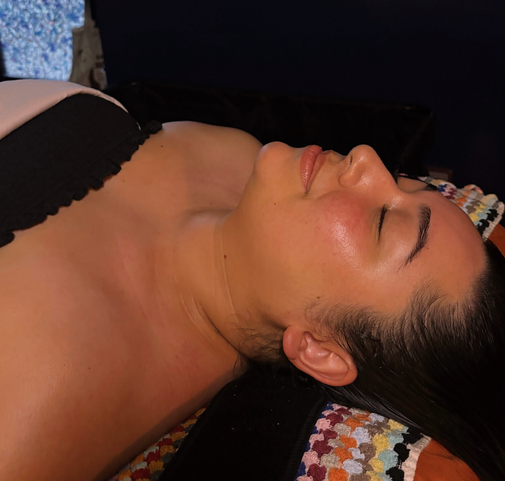 The Blue Lace Up Oxygen Facial