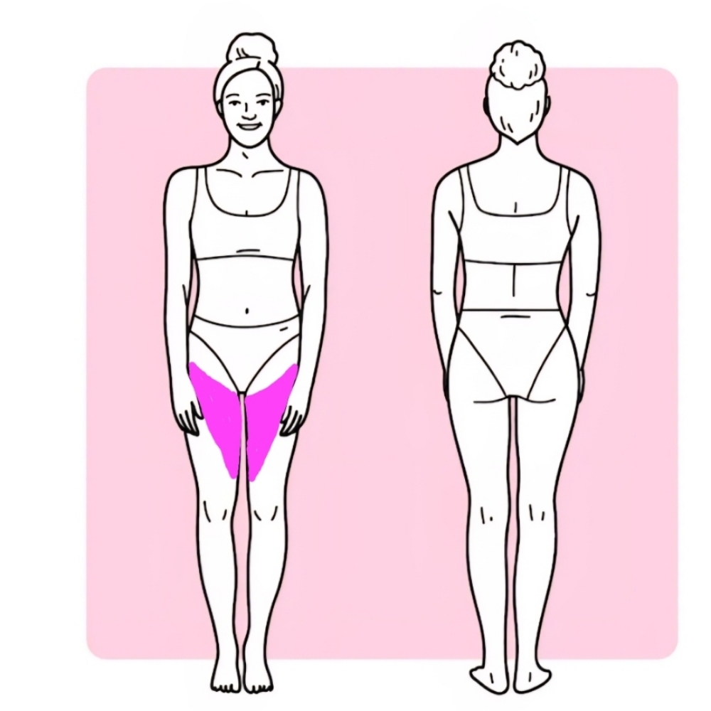 Legs Wax- Just the Inner Thighs at Epi Love Skin Care in Anaheim, CA