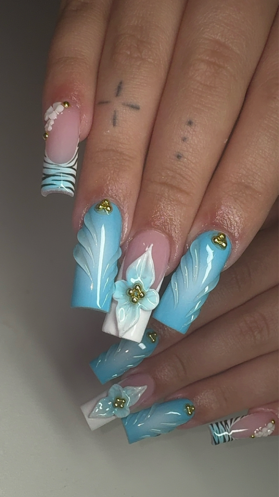 Medium/Long Acrylic Full Set