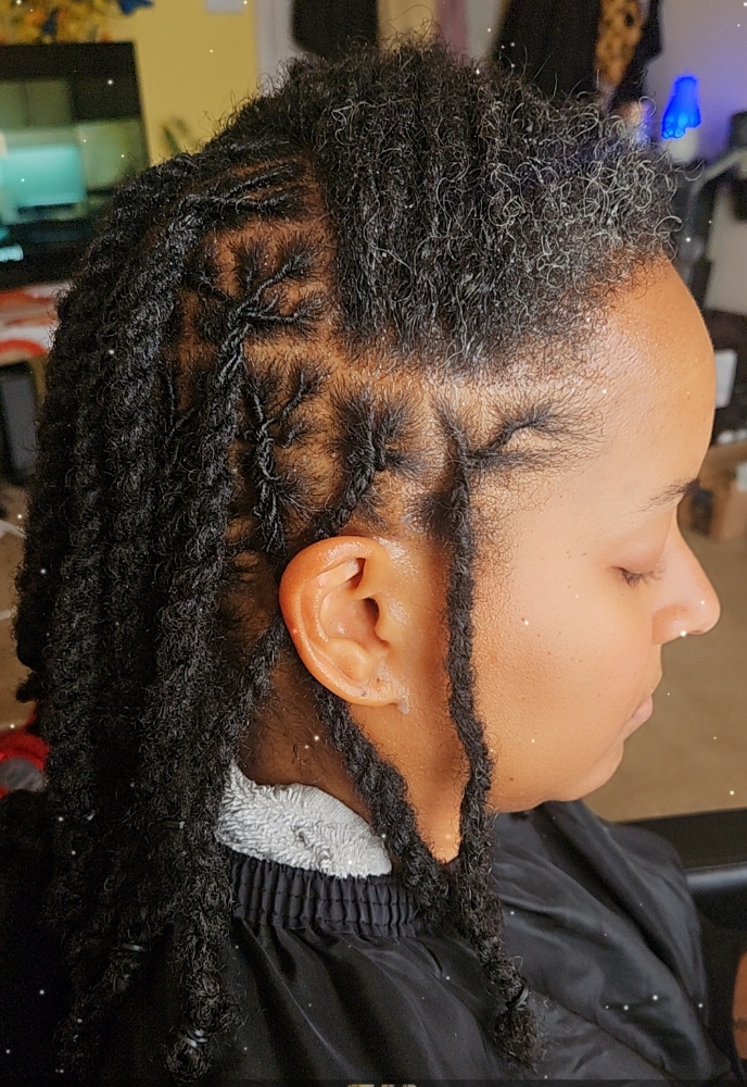 Past 8-10 weeks Retwist at NurishinSacredKnotts in Charlotte, NC