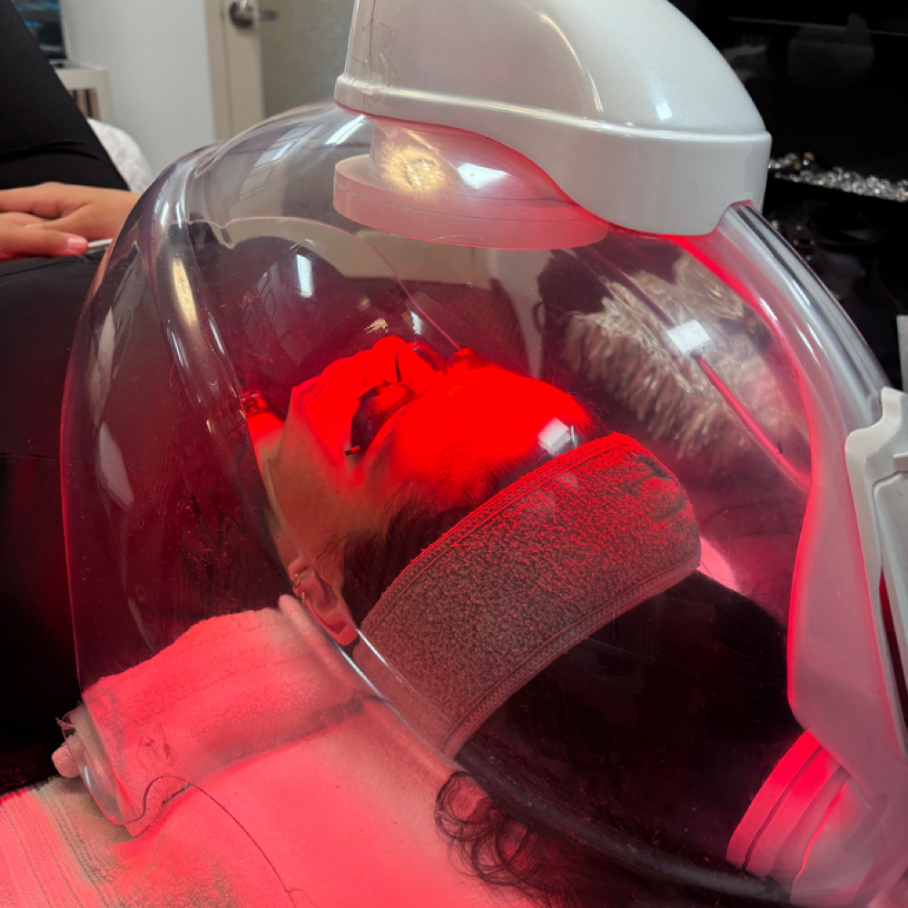 Red light Therapy at Pampered Beauty Bar in Chino, CA