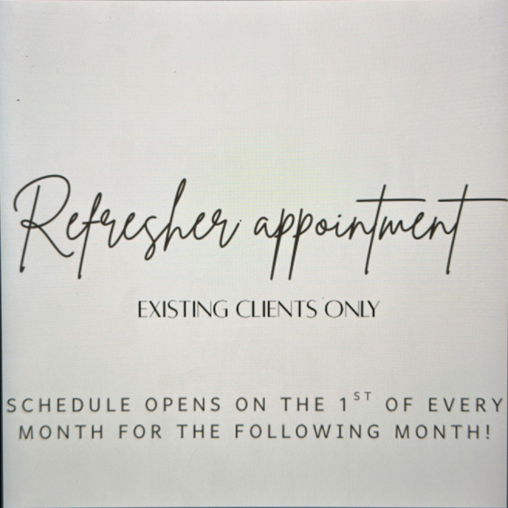 Annual Touch Up (EXISTING CLIENT)