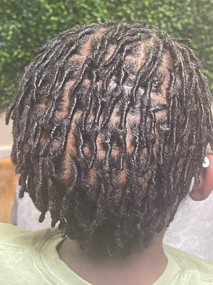 Starter Loc Retwist Reg Sz (<12mos)