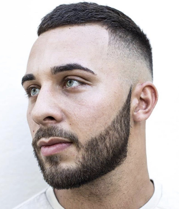 Mens Beard Color x Cut