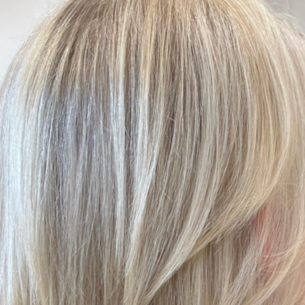 Signature Blonding Transformation at Emily and Hair in Clovis, CA