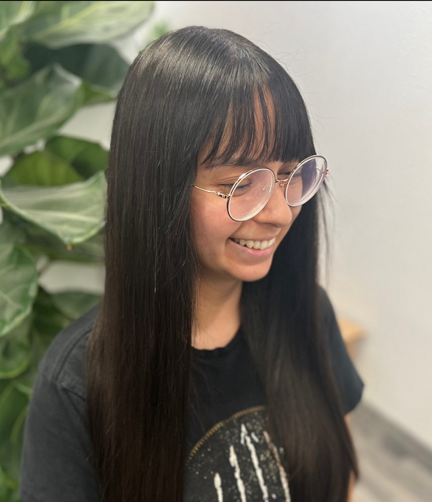 Bang Trim at Hair By Rachael Nicole in Duarte, CA