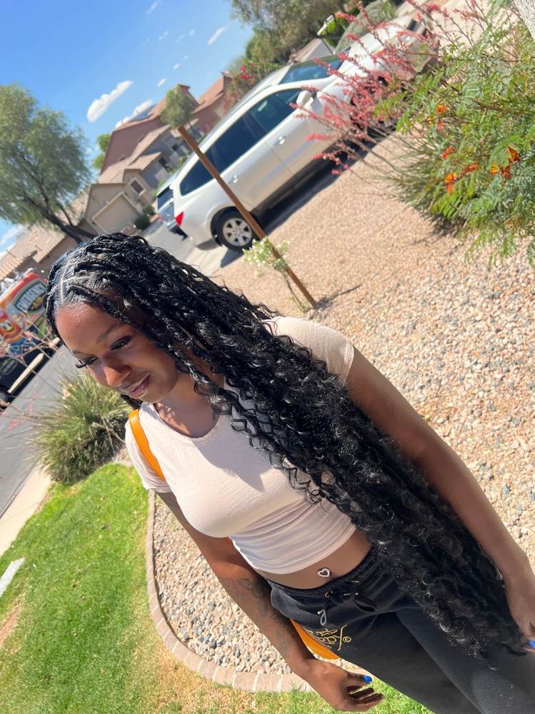 Medium Faux Locs