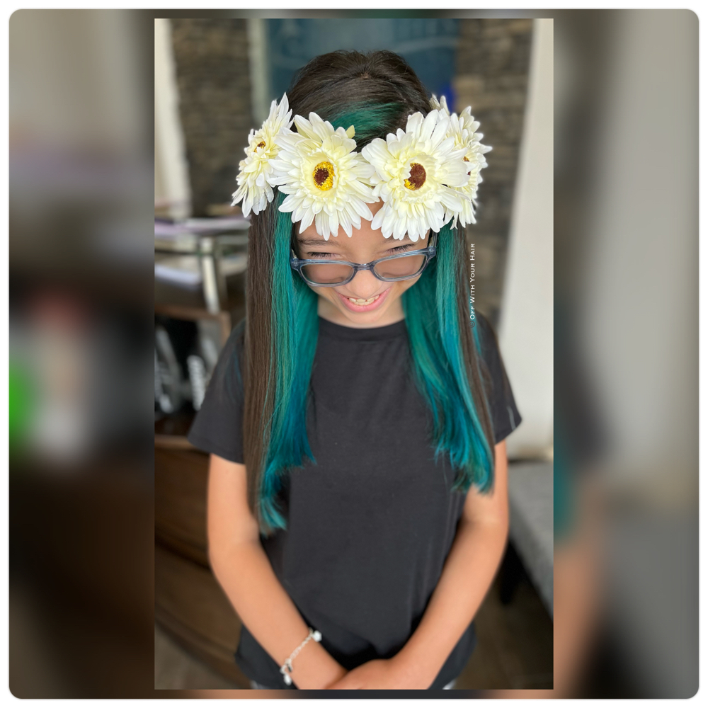 Front Only Hls W/fashion Color at Off With Your Hair LLC in 11758