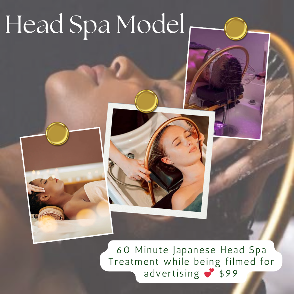 Japanese Head Spa Model