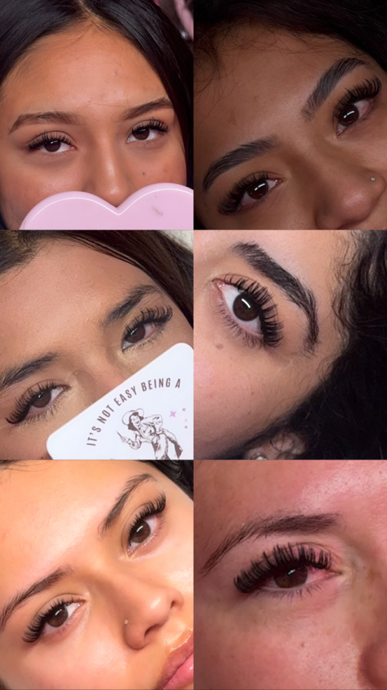Wet fullset at LASHESBYYNEZ in Rialto, CA