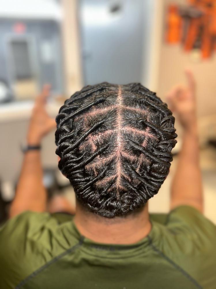 Mens Invisable Locs