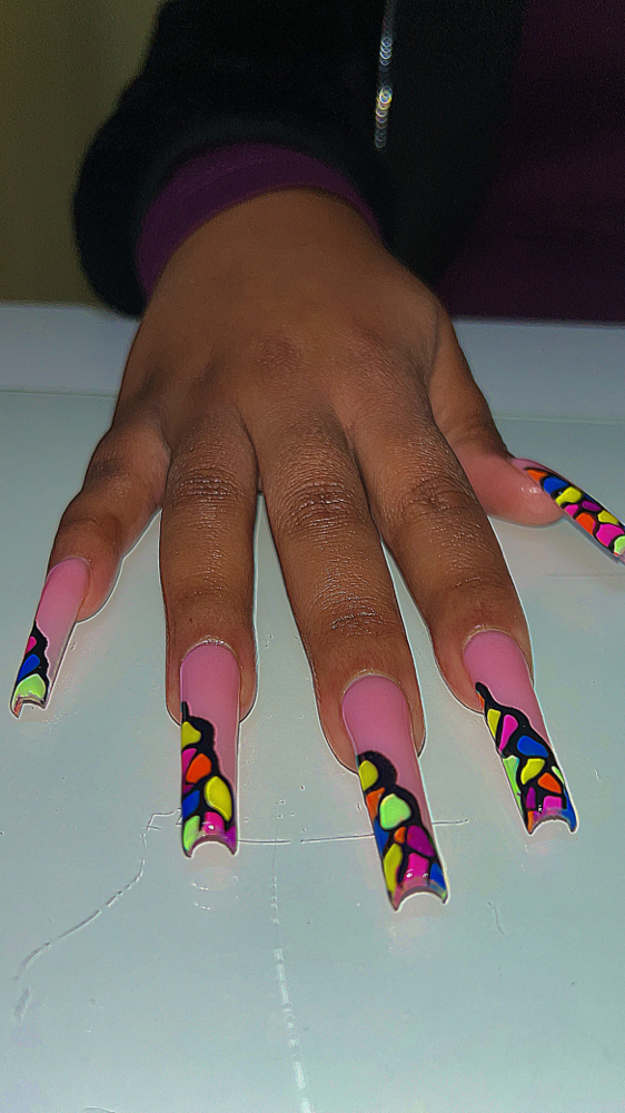 𝐅𝐮𝐥𝐥 𝐒𝐞𝐭 ˣᴸ (ᴺᴼ ᴰᴱˢᴵᴳᴺ) at Lewii Luxe Nails Cartel in Princeton, TX