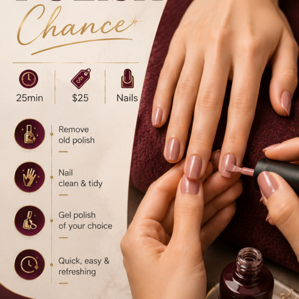 Gel Polish Chance at Jenny's nails & spa in South Pasadena, CA