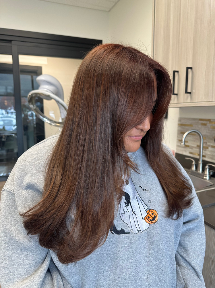 All Over Color at Zenna Hair Studio in Newark, DE