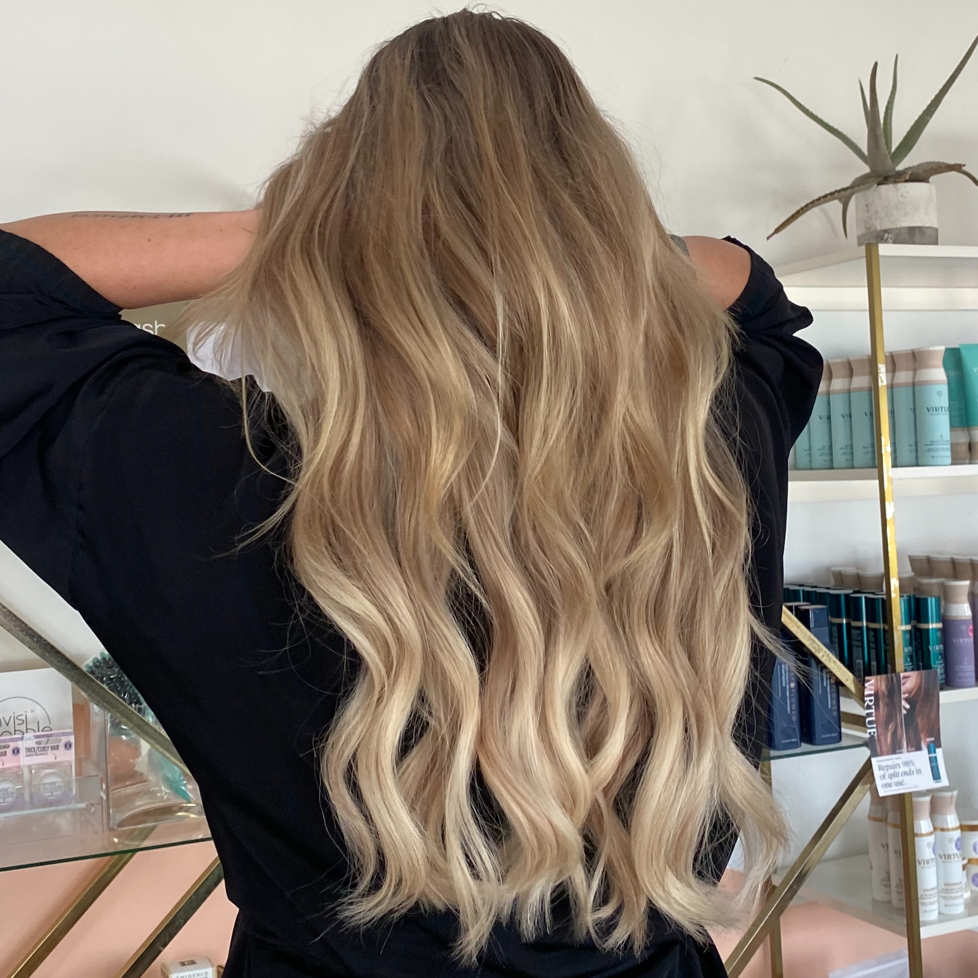 Foilayage/Balayage + Glaze at Salon Se7en in Warrenton, VA