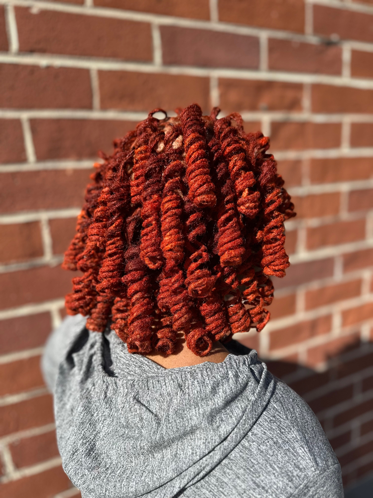 Curls at The Jah Locs Bar in Atlanta, GA