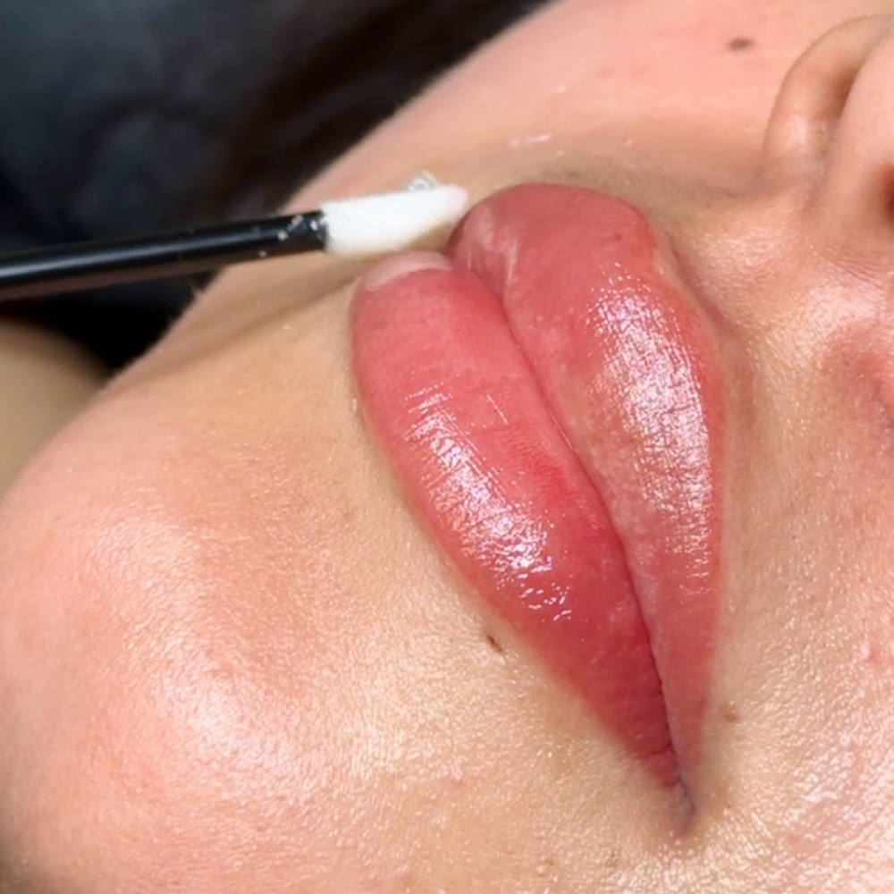 Lip Blush Touch-up at Milani Beauty Parlor in Decatur, AL