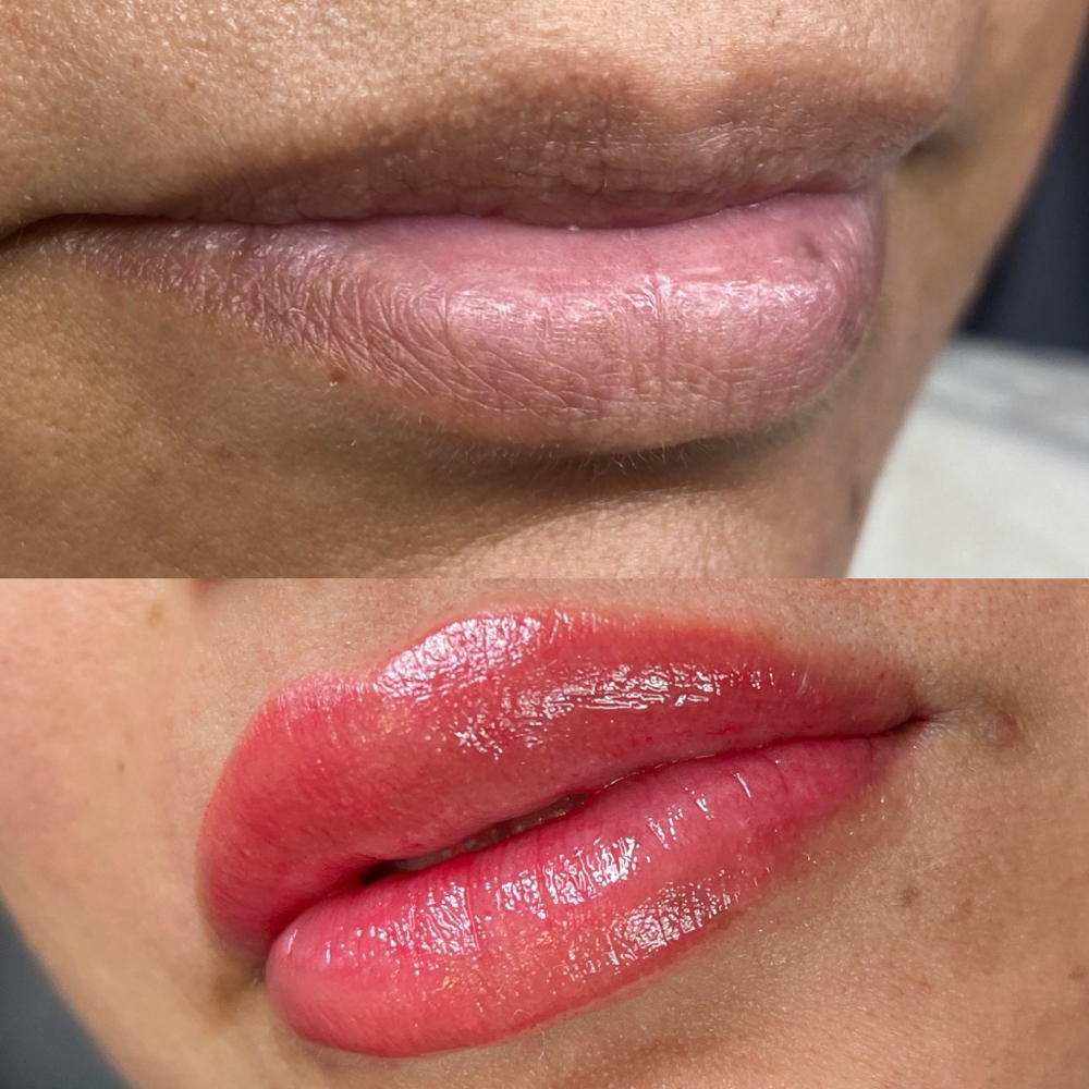 Lip Blushing at Inked Brow and Beauty in Moody, TX