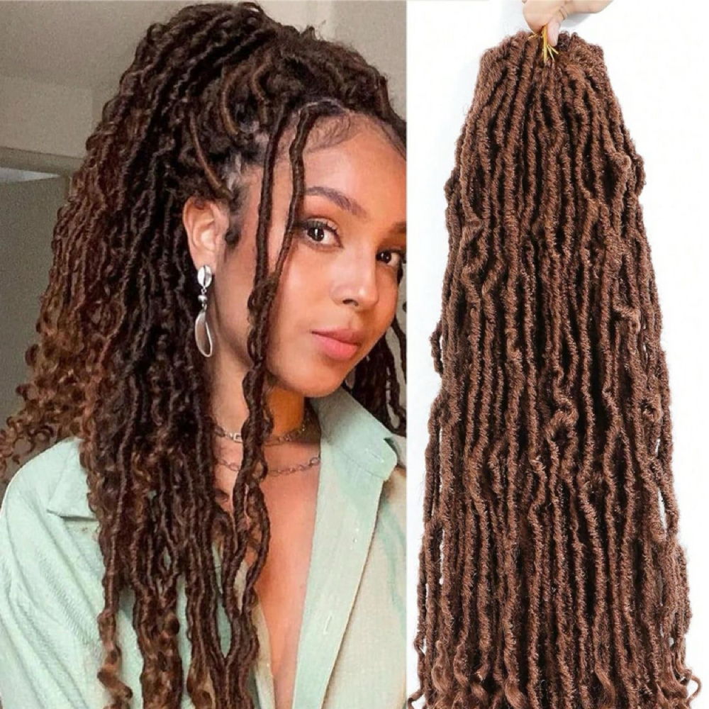 Crotchet Faux Lock at Zara Hair Braiding Salon in 30328