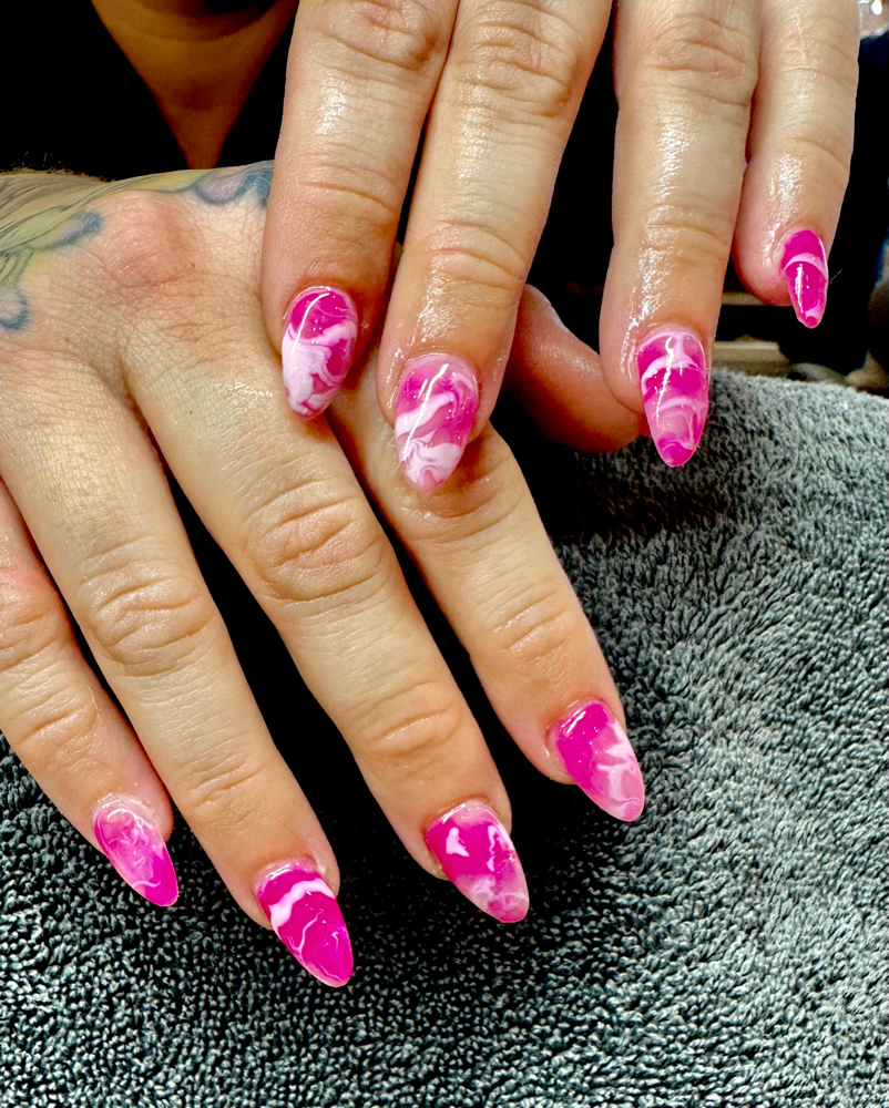 Acrylic Nail Full Set at Ry’s Lounge in Mesa, AZ