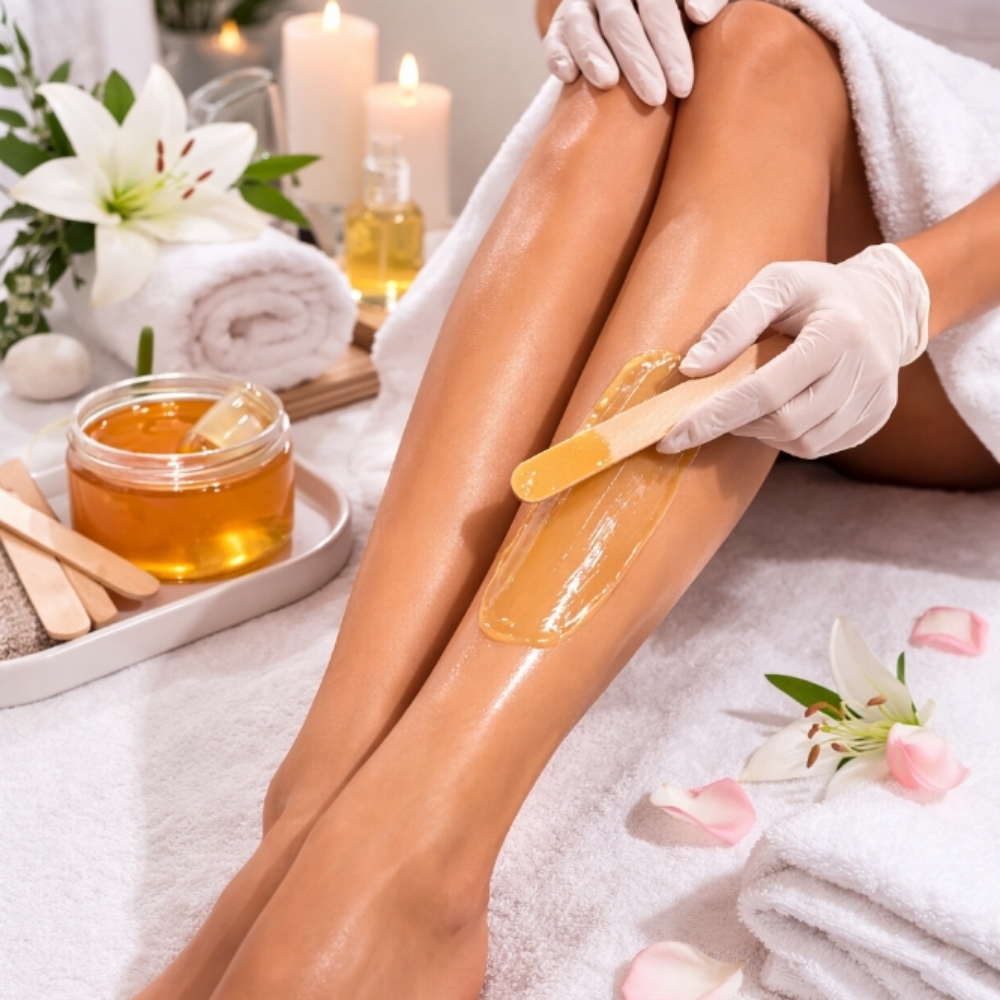 Upper Half Leg at Sheer Beauty  Waxing in Macon, GA