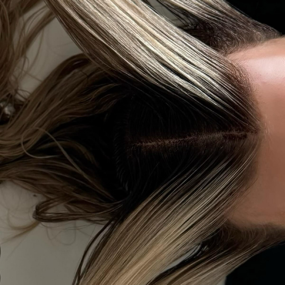 The Custom Face Frame Highlight. at The Studio-Holly Rae Hair in Greensboro, NC