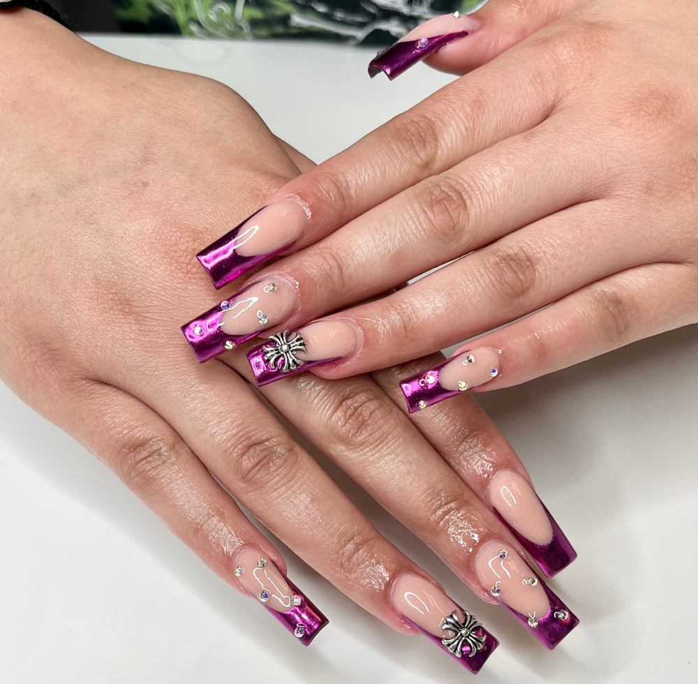 Chrome French Tip