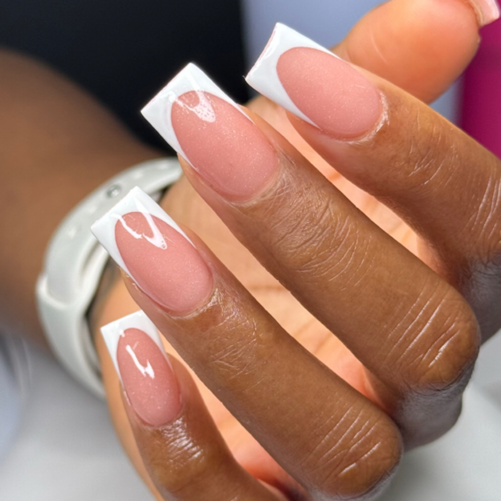full set ( square Medium) Frech at bebnails in roselle, NJ