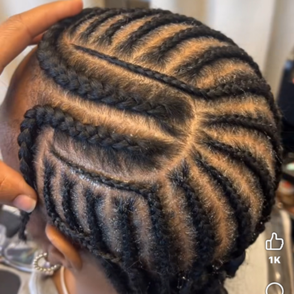 Braid Down at Akachi cosmetics in Laurinburg, NC