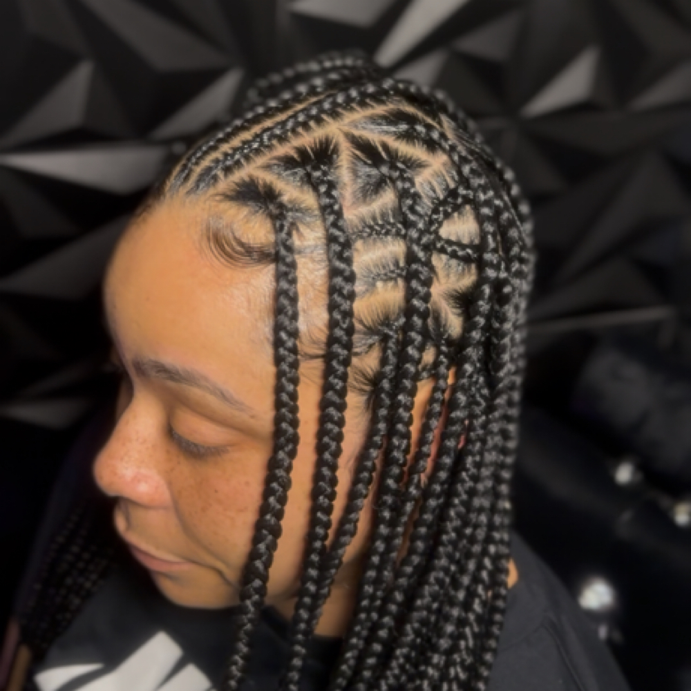 Fulani Braids / Twists at Trillest Styles in Houston, TX