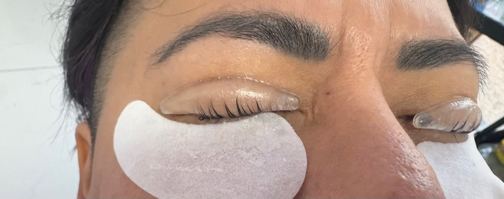 Voluminous lash lift