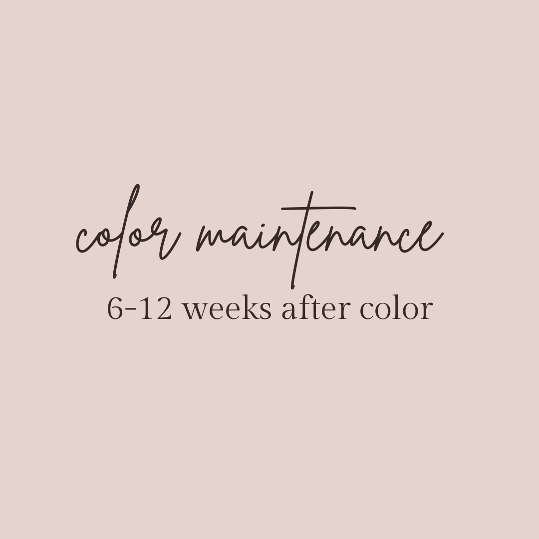 Color Maintenance