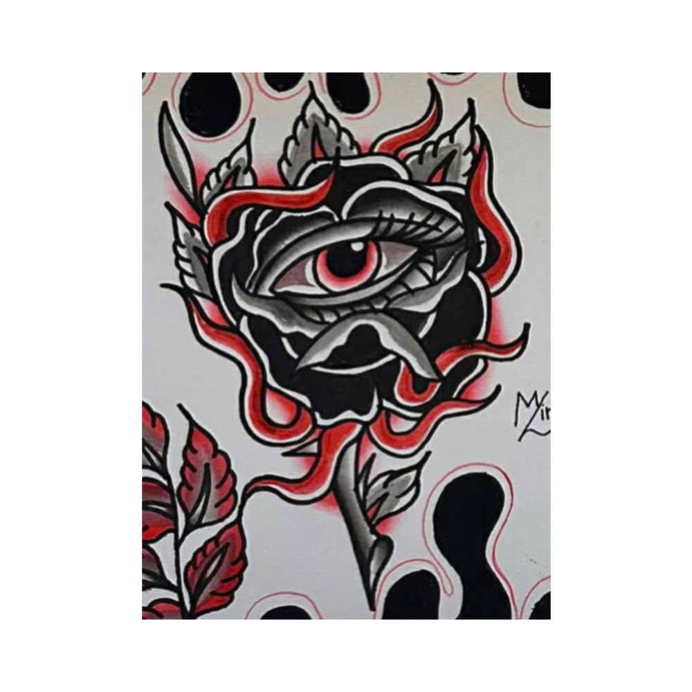 Flash Tattoo at Baraboo Electric Art in Baraboo, WI