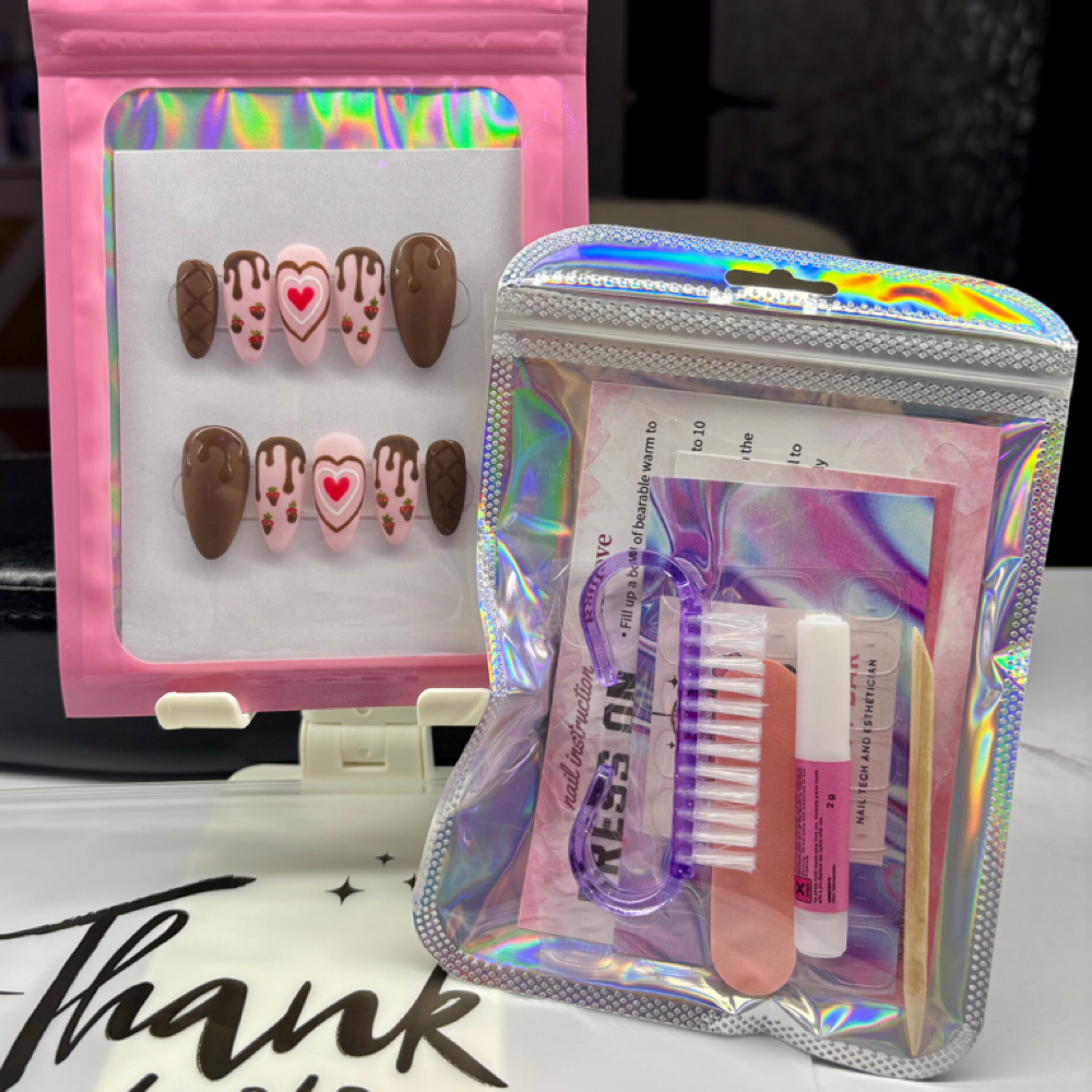 Press On Nails at Nikki’s Beauty bar in gillette, WY