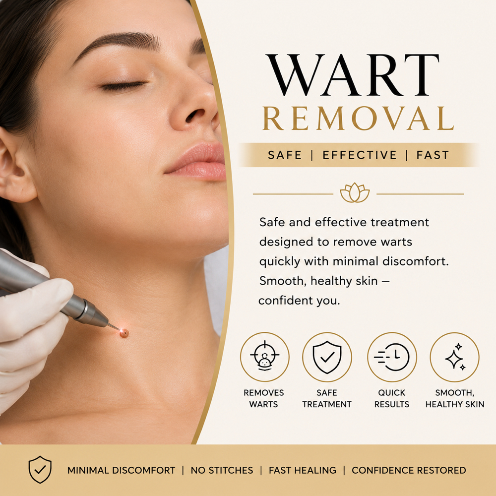 Wart Removal Treatment at The Goddess of Beauty in Cape Coral, FL