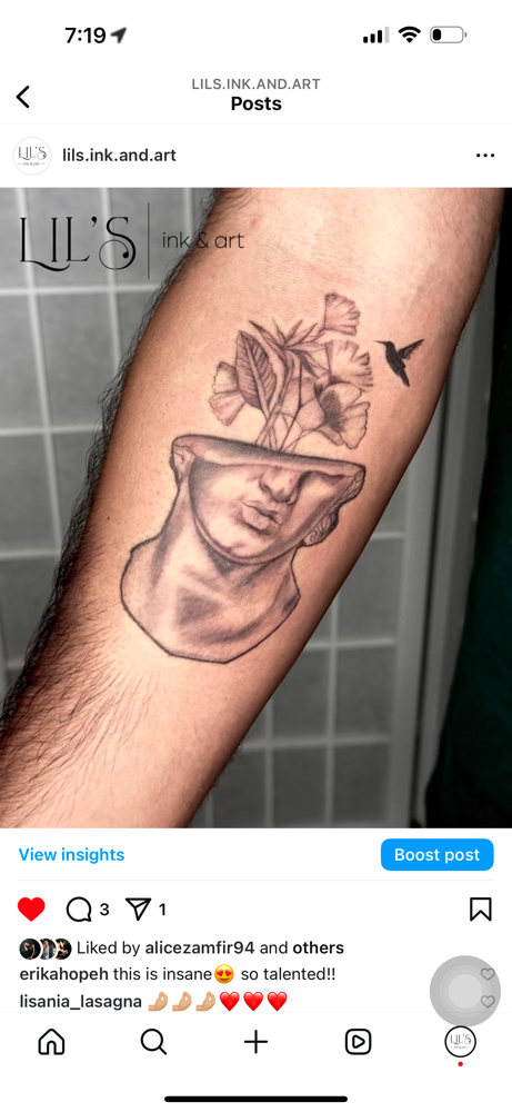 Medium Tattoo ( 4-6 inches )