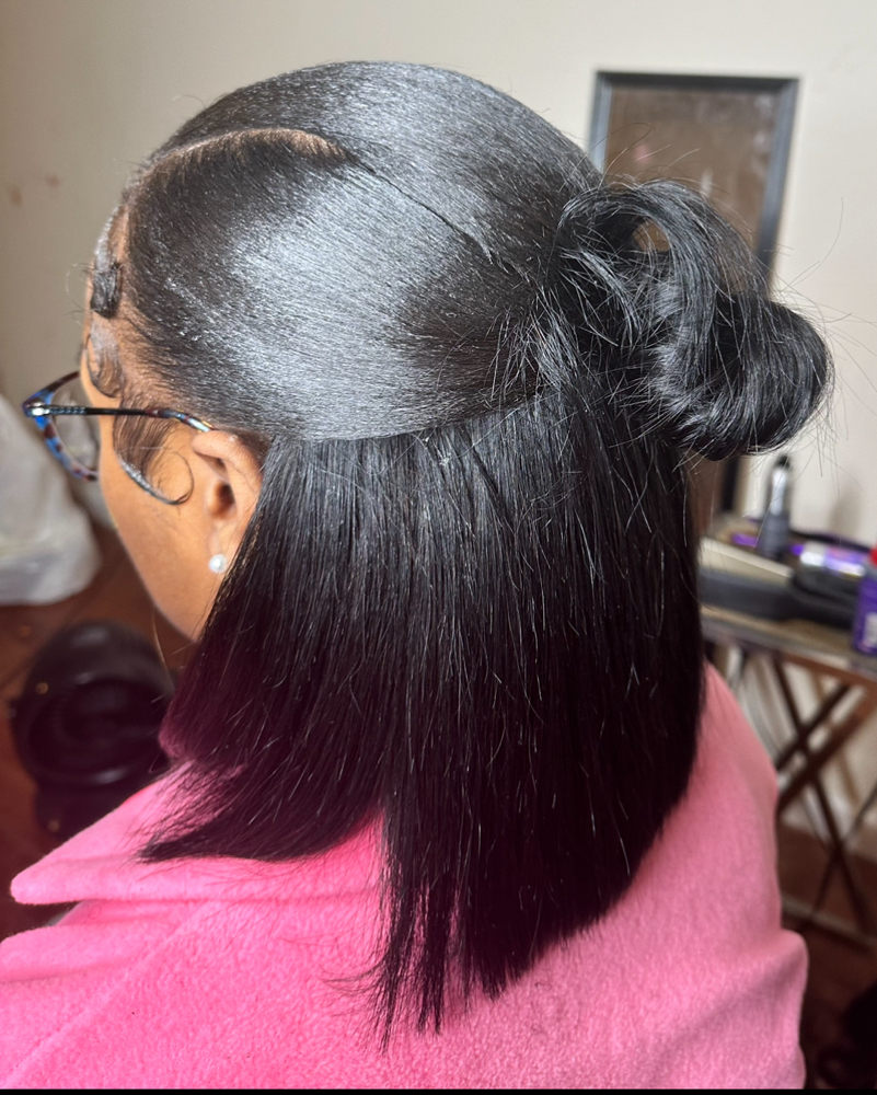 Half Up/ Half Down Quickweave