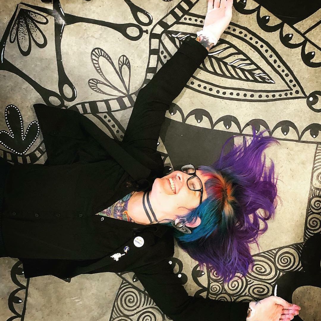 Dreadlock Maintenance at Kristin Leigh Art in Ithaca, NY