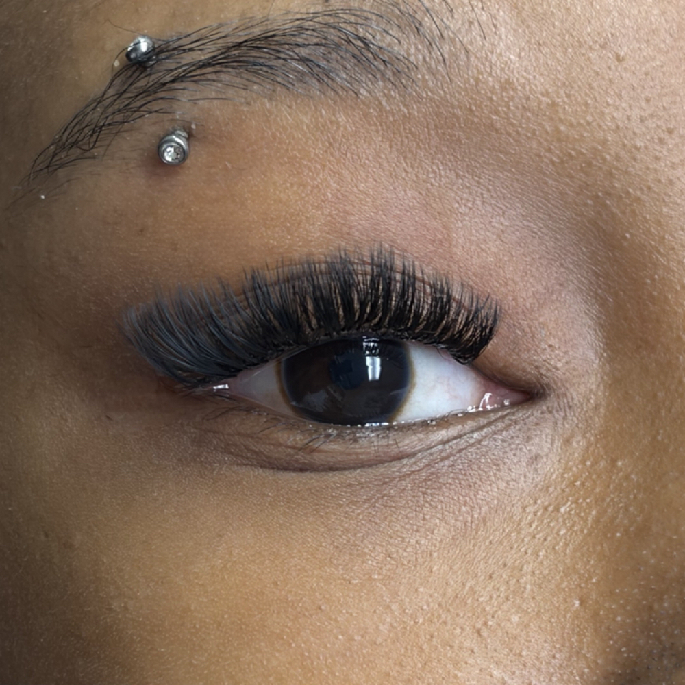 UV LED Volume Lash Full Set at Golden Esthetics in Camden, SC