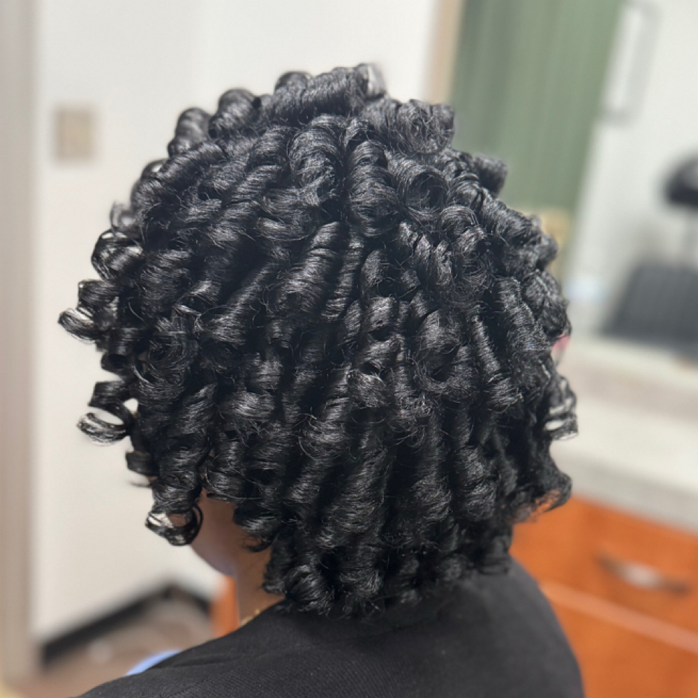 Rod Set at Cutz and Effects By Met in Flowood, MS