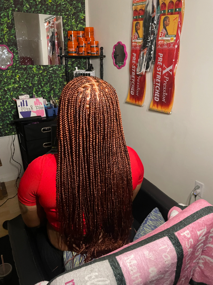 Small Knotless Labor Braids at Braided by Tanni. ππΎββοΈ in Kissimmee, FL