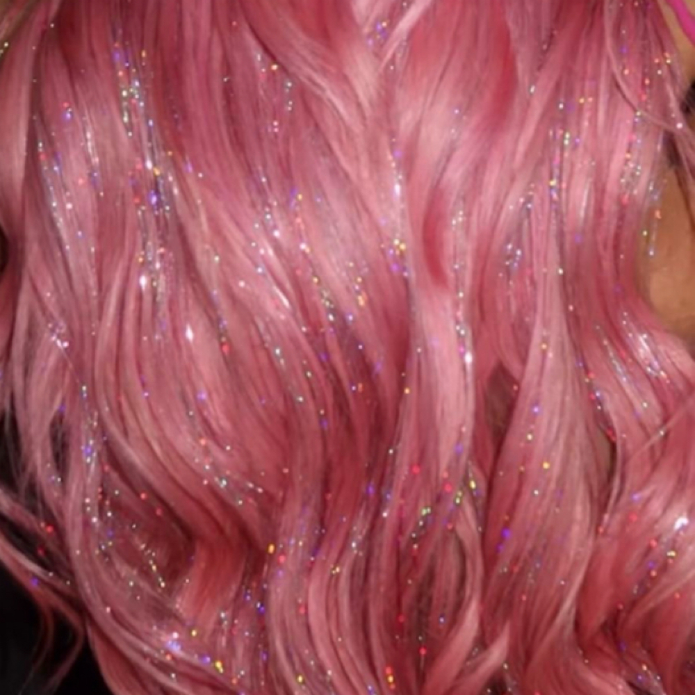 Hair Tinsel at Thehairwitch in Escondido, CA