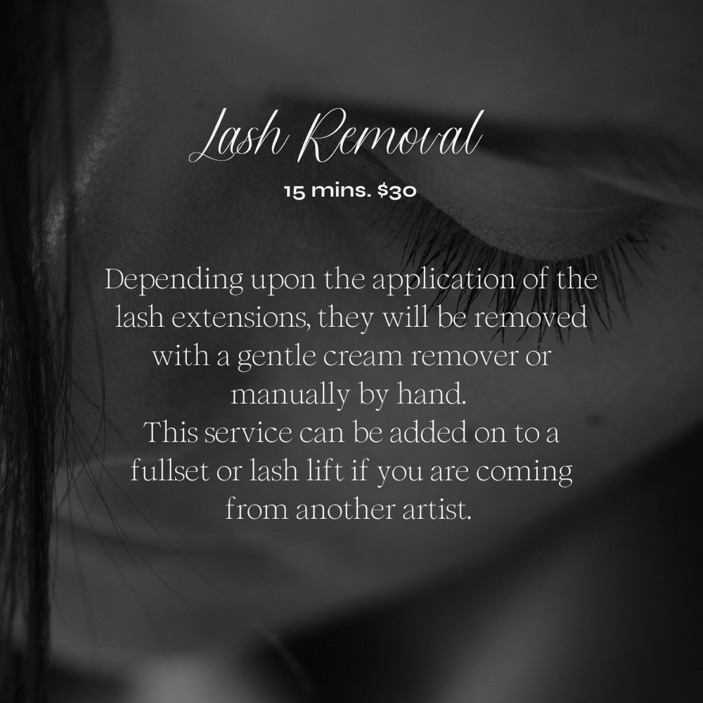 Lash Removal