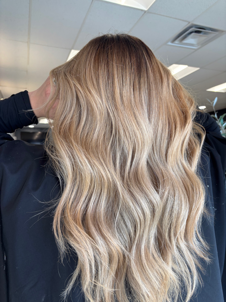 Full Highlight / Balayage ombre at Hair by Arriana in La Habra, CA